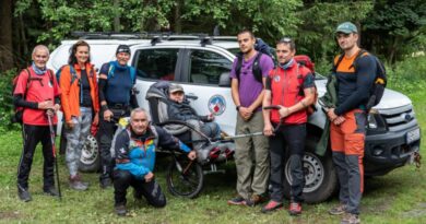 Srdce na horách: Dobrovoľní záchranári THS-DZ pomohli splniť sen imobilnému Tomášovi na ceste k Zelenému plesu